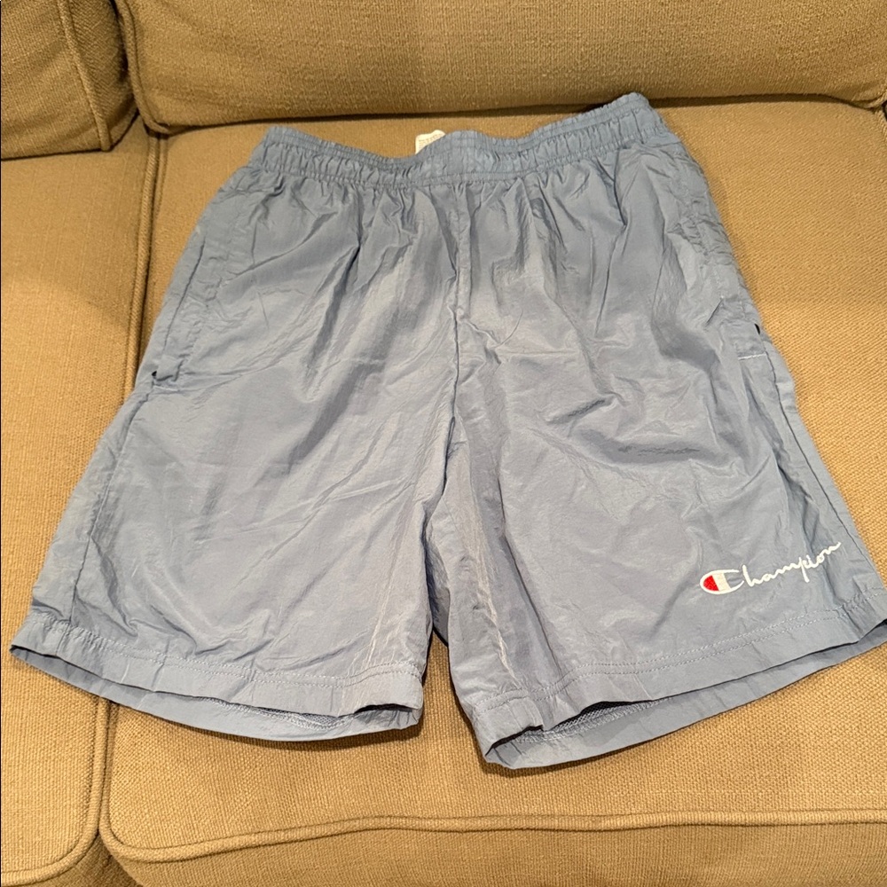 Champion Men's Athletic Shorts - Steel Blue